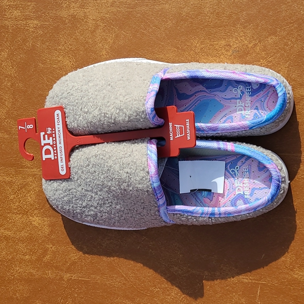 DF by Dearfoams slippers
